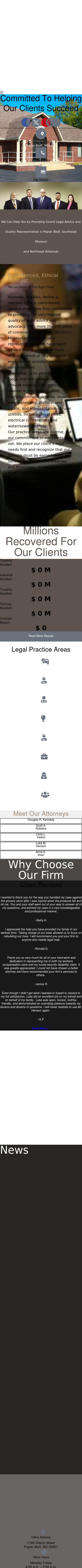 Kennedy, Kennedy, Robbins & Yarbro, LC - Poplar Bluff MO Lawyers