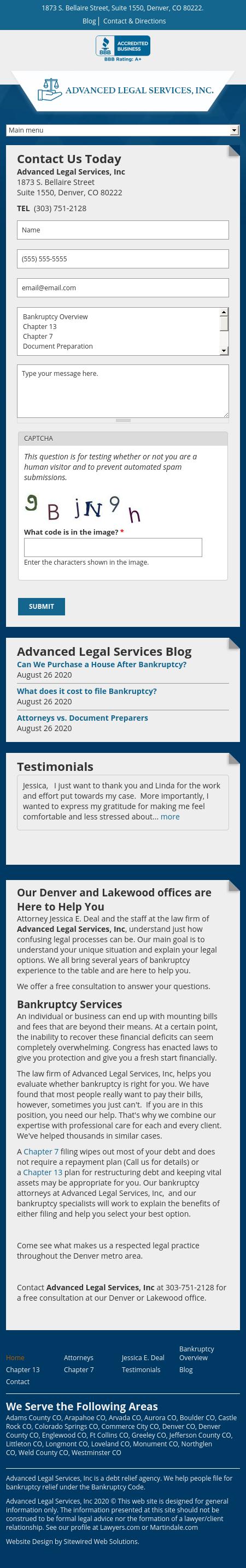 Kenneth Brock Law Office - Denver CO Lawyers
