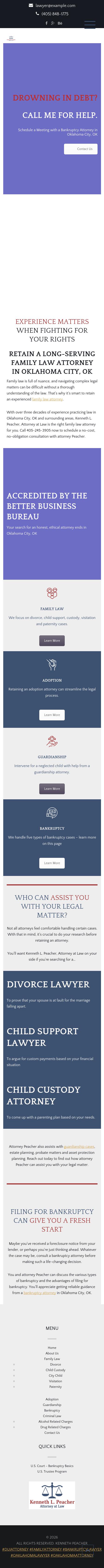 Kenneth L. Peacher, II, Attorney at Law - Oklahoma City OK Lawyers