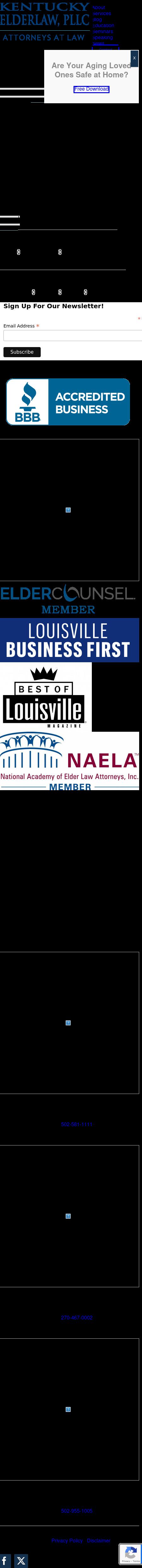 Kentucky ElderLaw PLLC - Louisville KY Lawyers