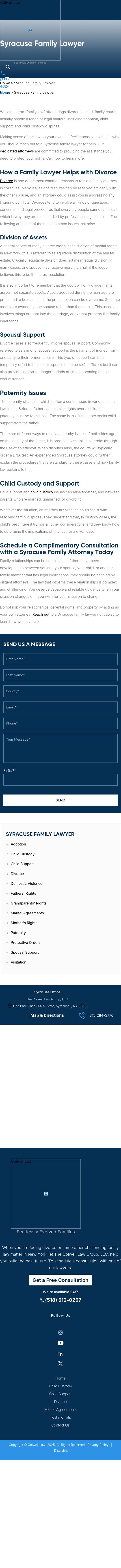 The Colwell Law Group, LLC - Syracuse NY Lawyers