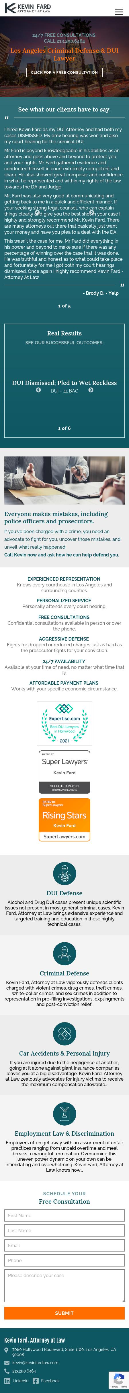Kevin Fard Attorney at Law - Los Angeles CA Lawyers