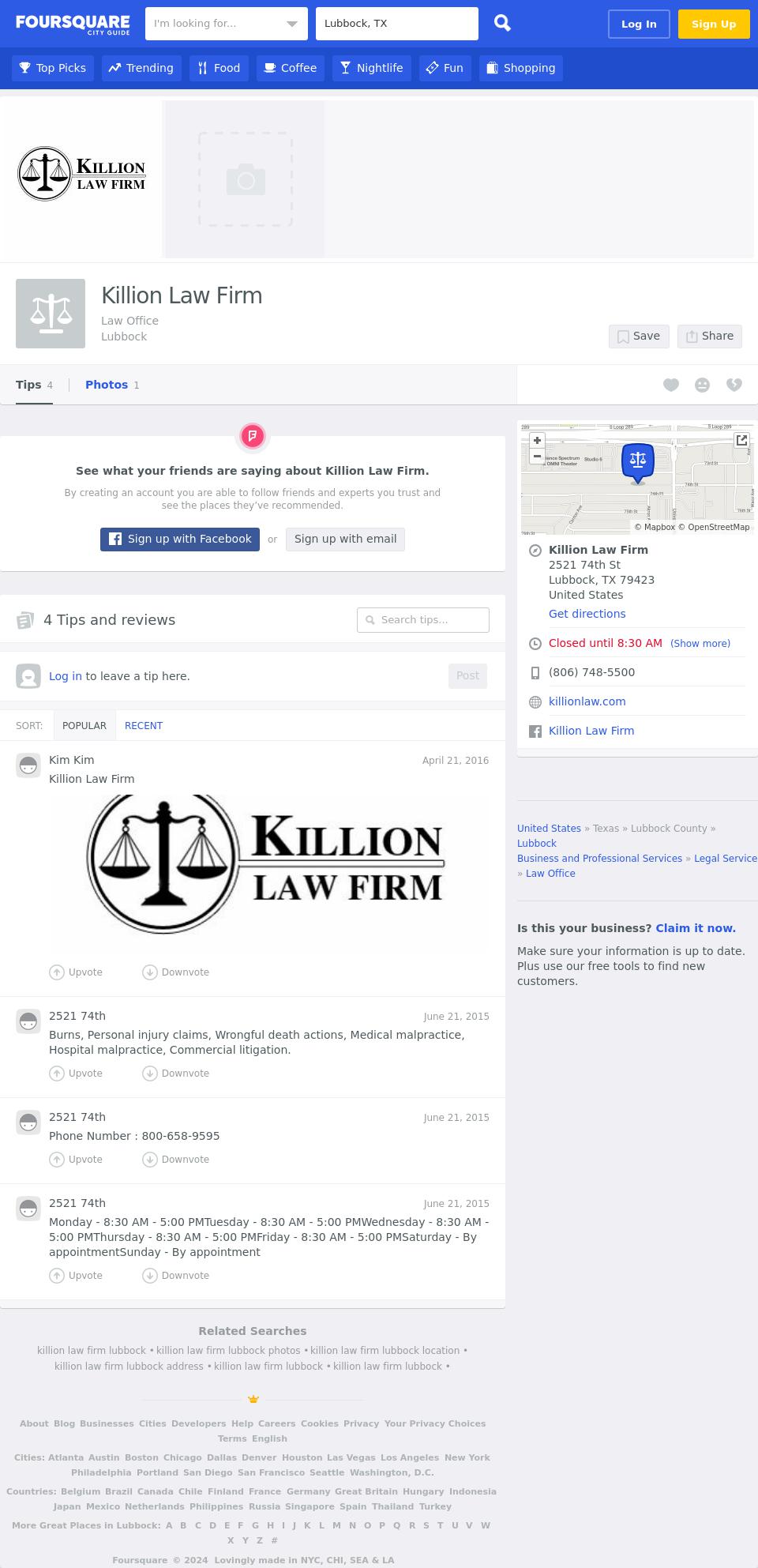 Killion Law Firm - Lubbock TX Lawyers