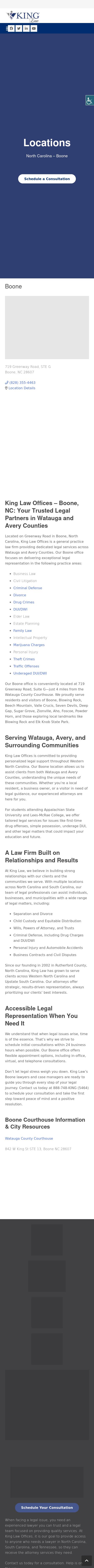 King Law - Boone NC Lawyers