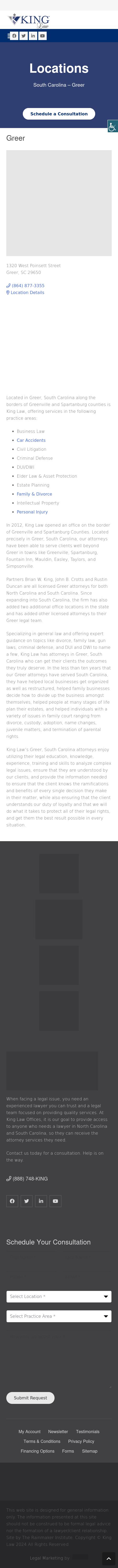 King Law - Greer SC Lawyers