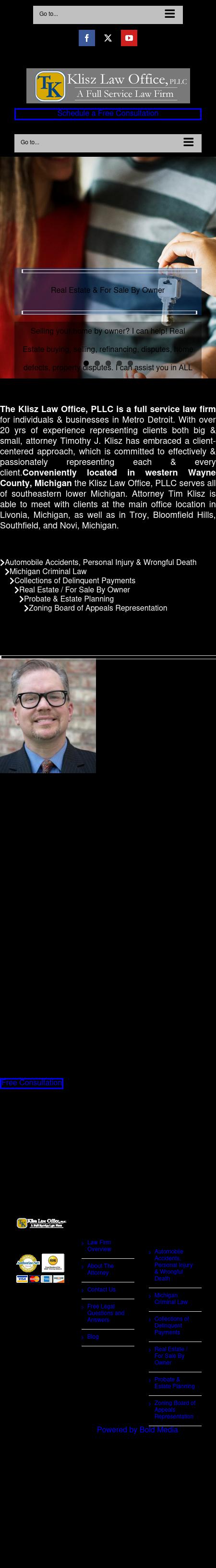 Klisz Law Office - Livonia MI Lawyers