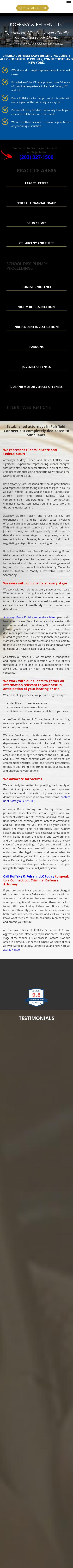 Koffsky & Felsen, LLC - Stamford CT Lawyers