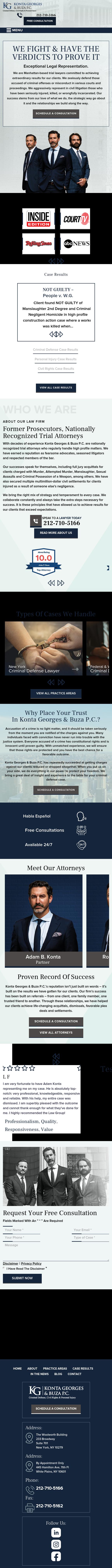 Konta, Georges & Buza, P.C. - New York NY Lawyers