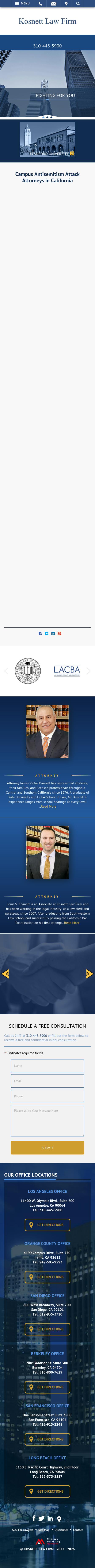 Kosnett Law Firm - Los Angeles CA Lawyers