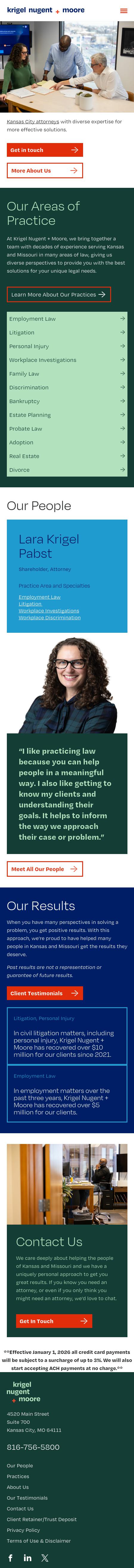 Krigel & Krigel PC - Kansas City MO Lawyers