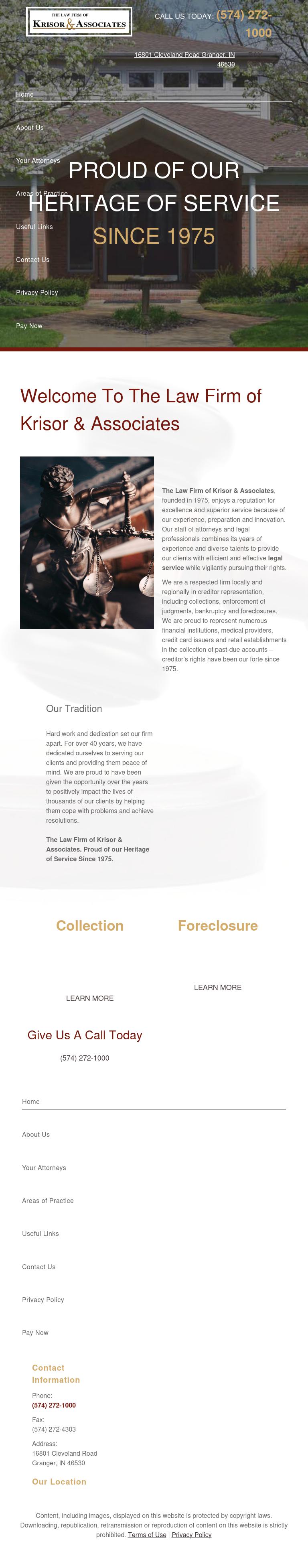 Krisor & Associates - Granger IN Lawyers