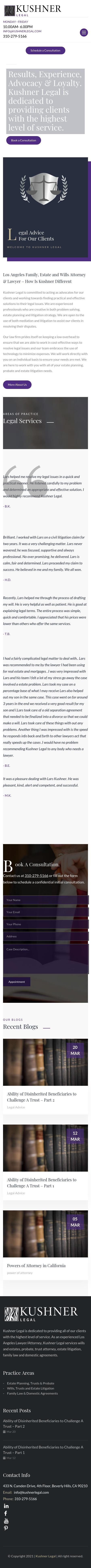 Kushner Legal - Beverly Hills CA Lawyers