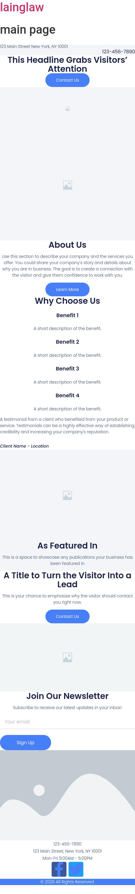 Laing R Bruce Law Office - Larkspur CA Lawyers