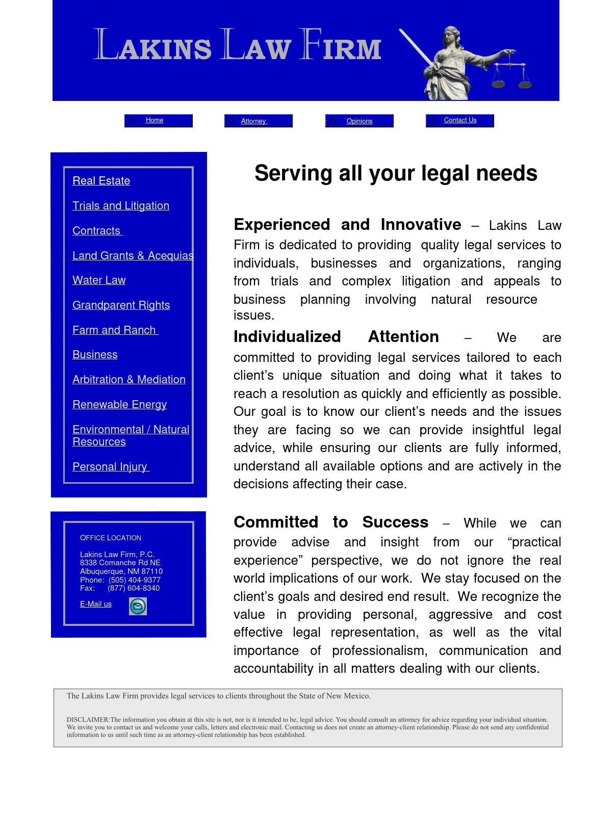 Lakins Law Firm - Albuquerque NM Lawyers