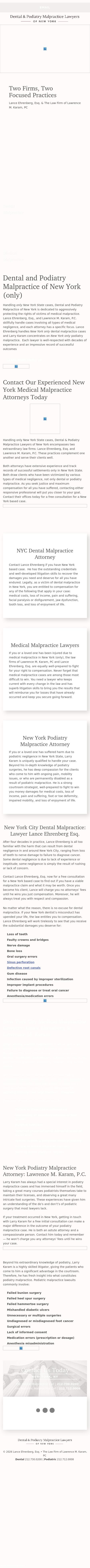 Lance Ehrenberg, Esq. - New York NY Lawyers