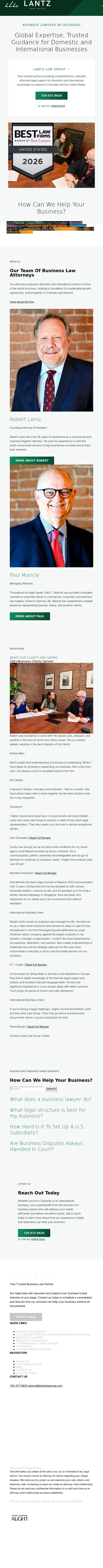Lantz Law Group - Evergreen CO Lawyers