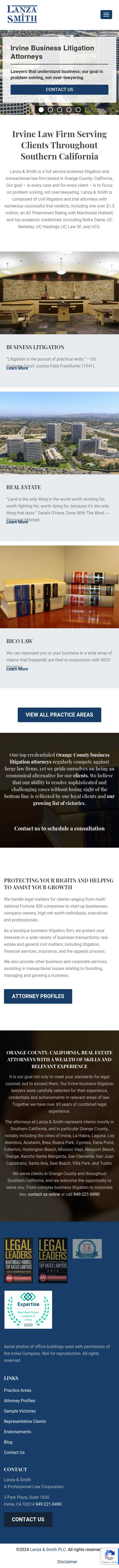Lanza & Smith PLC - Irvine CA Lawyers