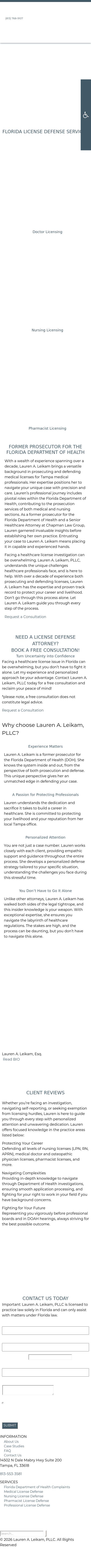 Lauren A. Leikam, PLLC - Tampa FL Lawyers