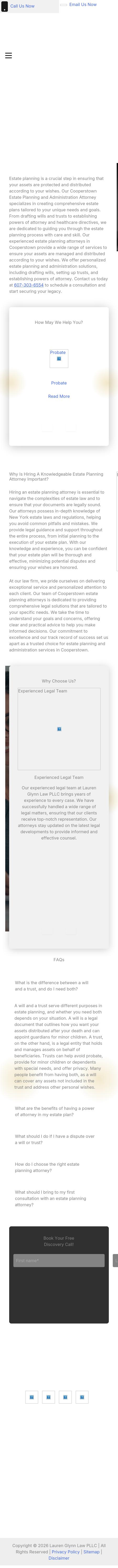 Lauren Glynn Law PLLC - Cooperstown NY Lawyers