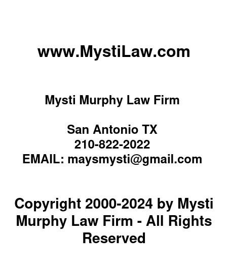 Mysti Murphy Law Firm - San Antonio TX Lawyers