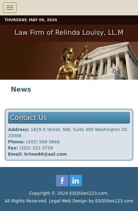 Law Firm Relinda Louisy, LL.M - Washington DC Lawyers