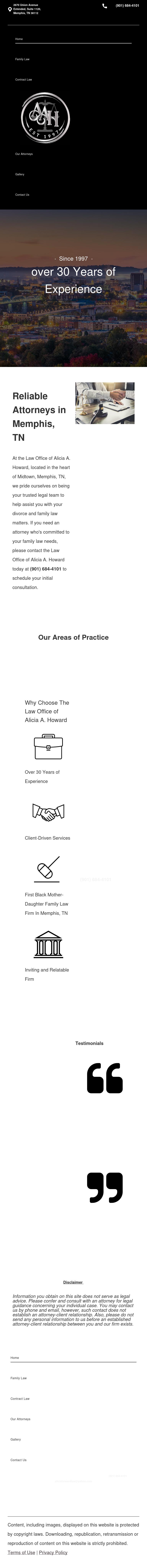 Law Office of Alicia A Howard - Memphis TN Lawyers