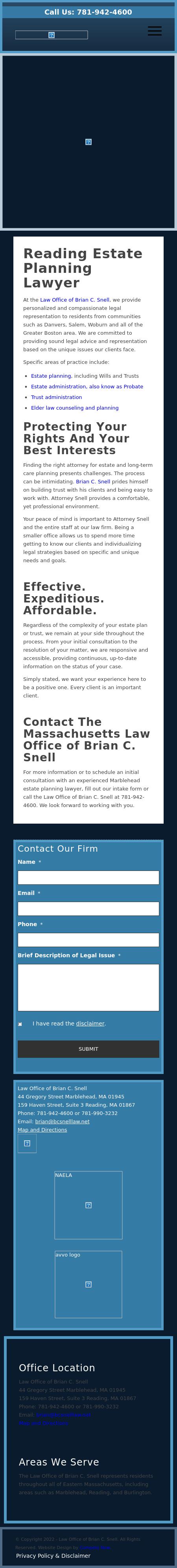 Law Office of Brian C. Snell - Reading MA Lawyers