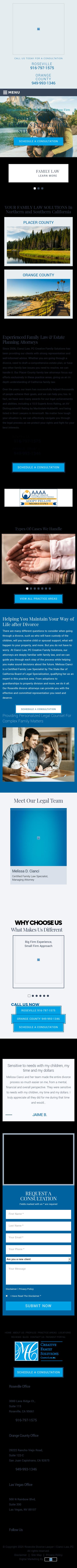 Law Office of Cecil & Cianci, PC - Roseville CA Lawyers