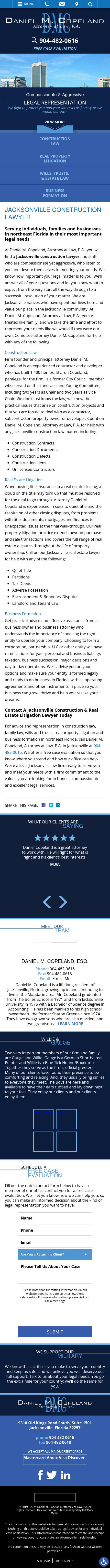 Law Office of Daniel M. Copeland - Jacksonville FL Lawyers