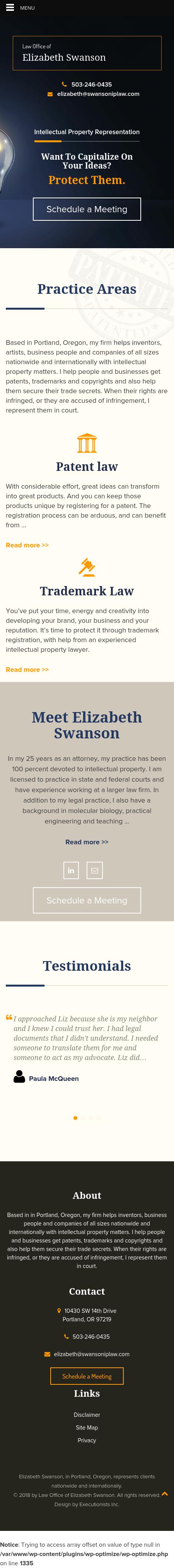 Law Office of Elizabeth Swanson - Los Angeles CA Lawyers