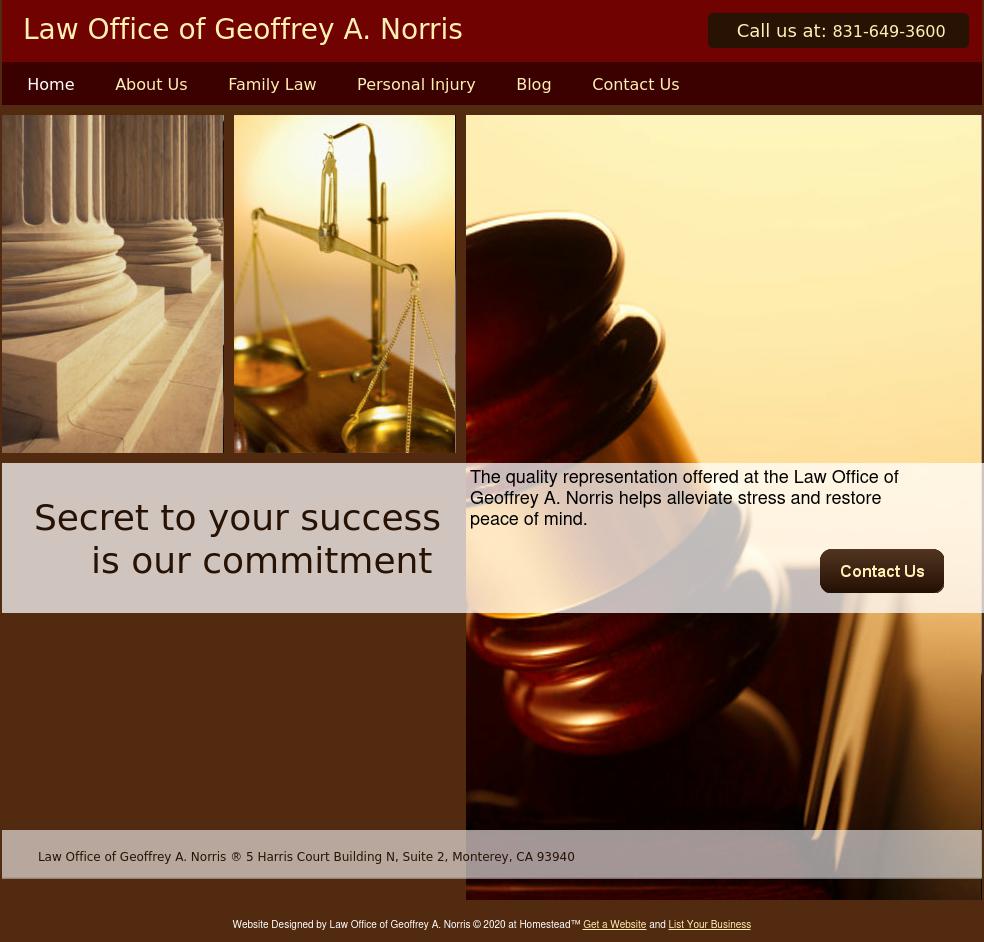 Law Office of Geoffrey A. Norris - Monterey CA Lawyers