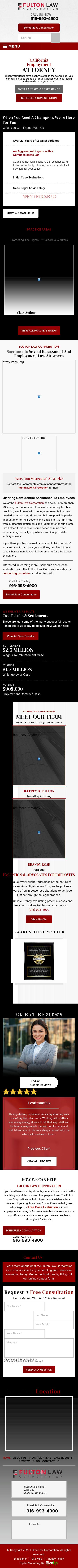 Law Office of Jeffrey D. Fulton - Sacramento CA Lawyers