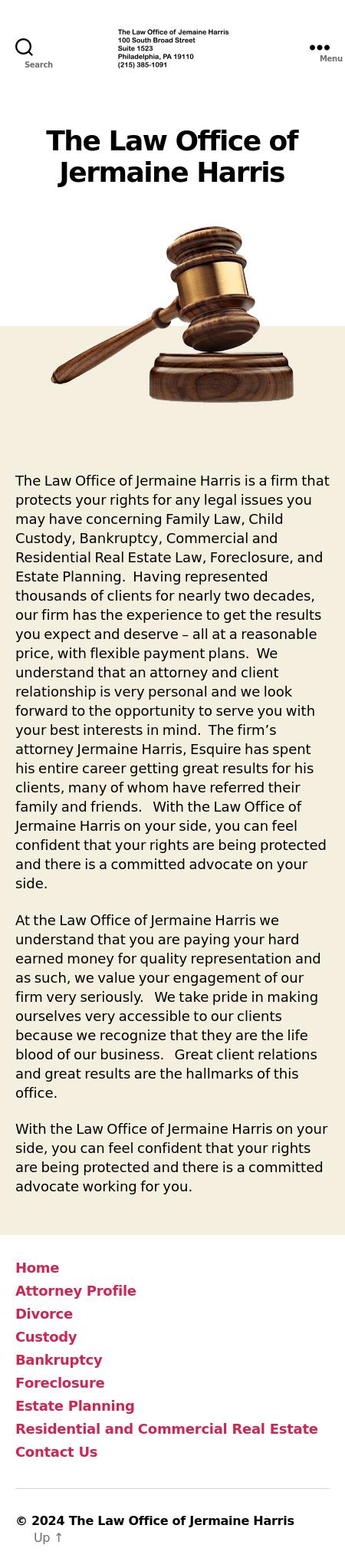 Law Office of Jermaine Harris - Philadelphia PA Lawyers
