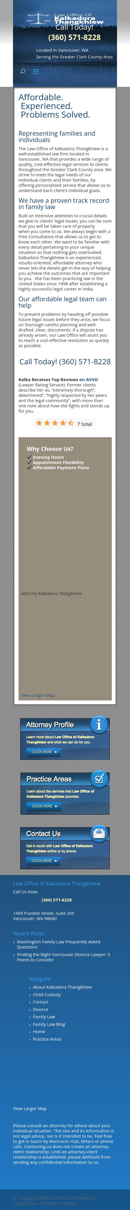 Law Office Of Kalkadora Thangkhiew - Vancouver WA Lawyers