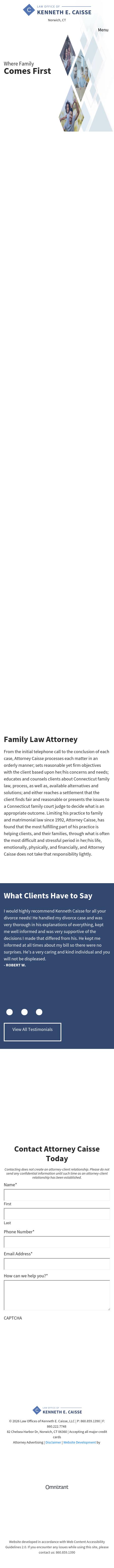 Law Office of Kenneth E. Cassie - Norwich CT Lawyers