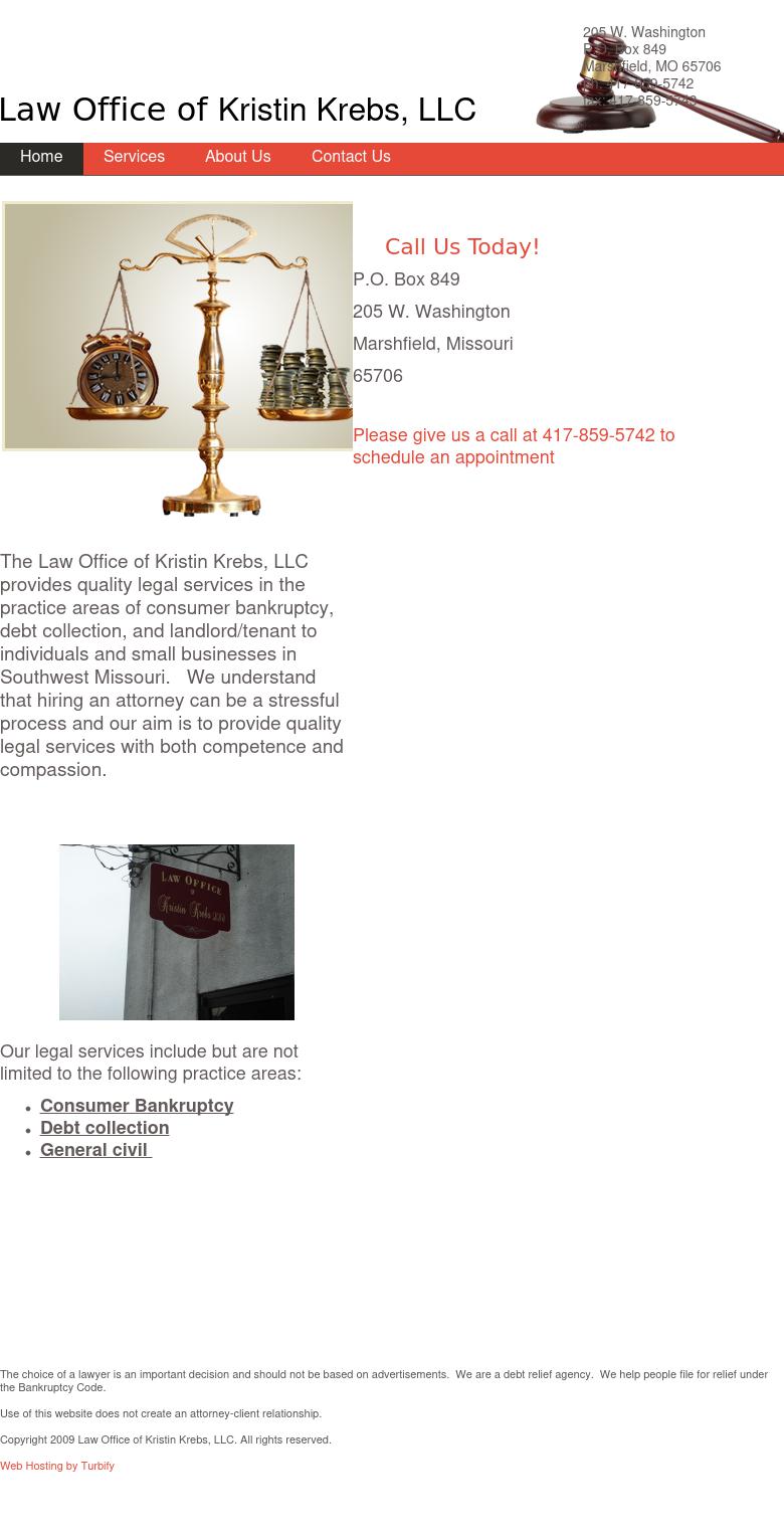 Law Office Of Kristin Krebs LLC - Marshfield MO Lawyers