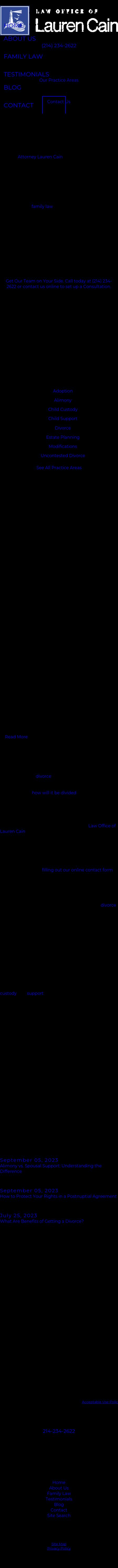 Law Office of Lauren Cain - Frisco TX Lawyers