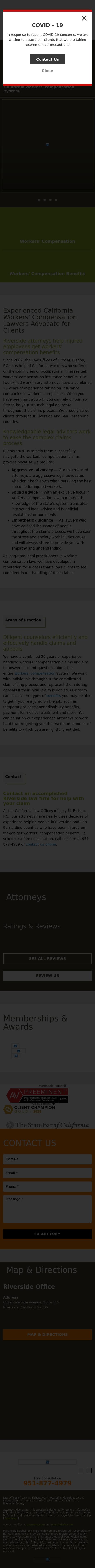 Law Office of Lucy M Bishop - Riverside CA Lawyers