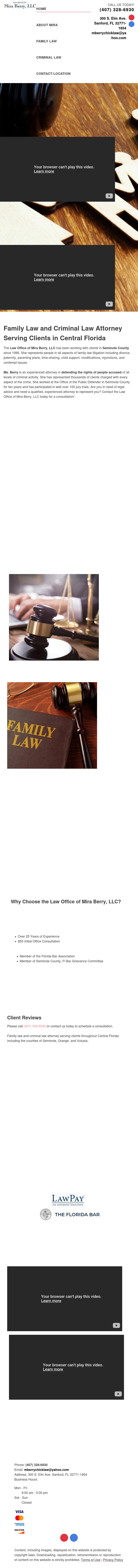 Law Office of Mira Berry LLC - Sanford FL Lawyers