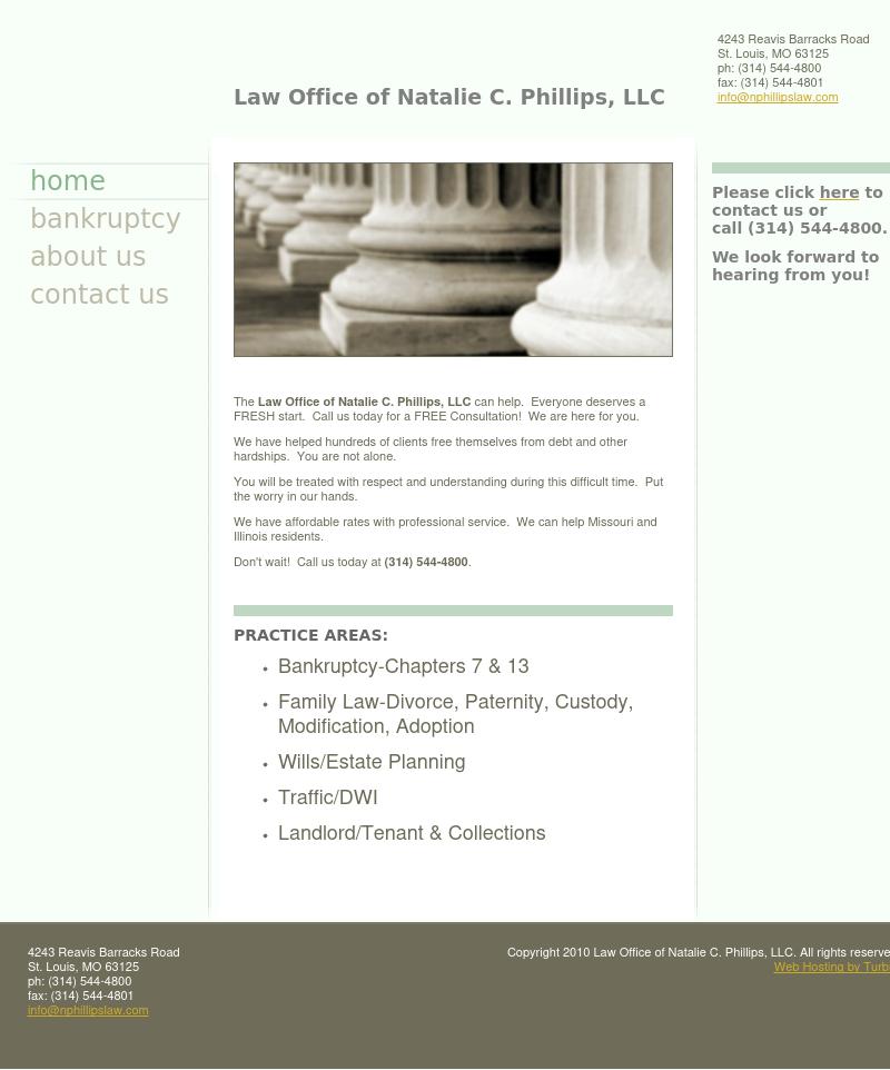 Law Office Of Natalie C Phillips - Saint Louis MO Lawyers