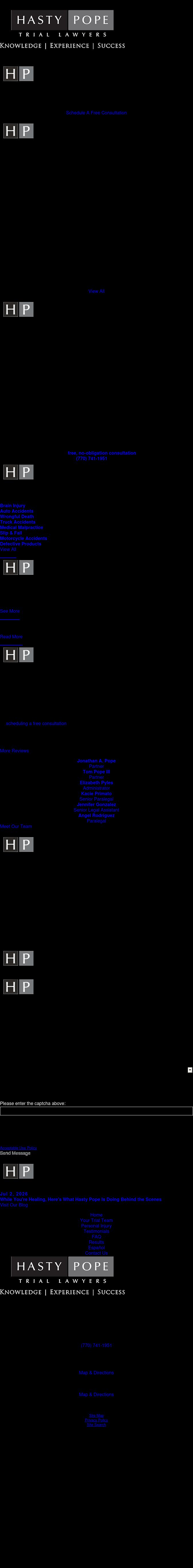 Law Office of Nathaniel F Hansford LLC - Canton GA Lawyers