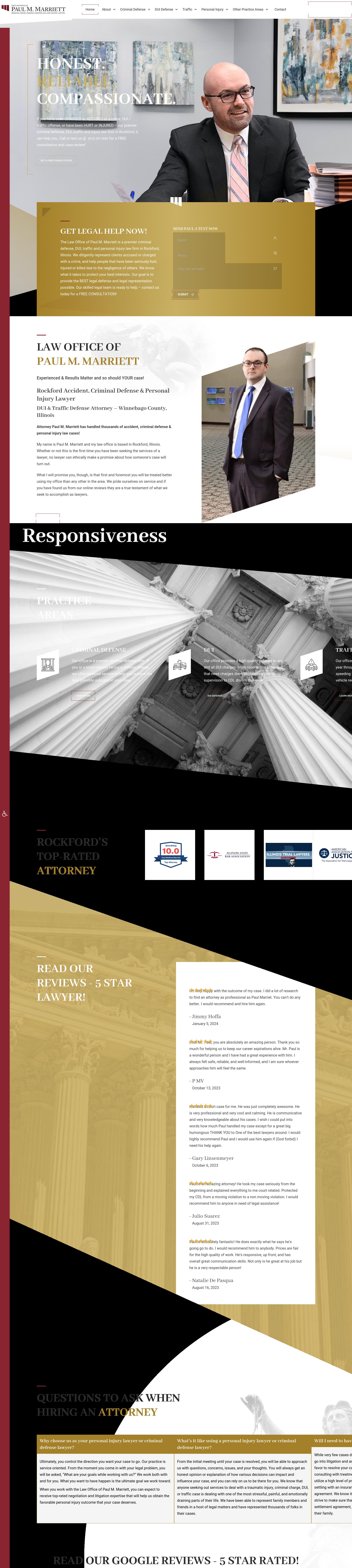 Law Office of Paul M. Marriett - Rockford IL Lawyers