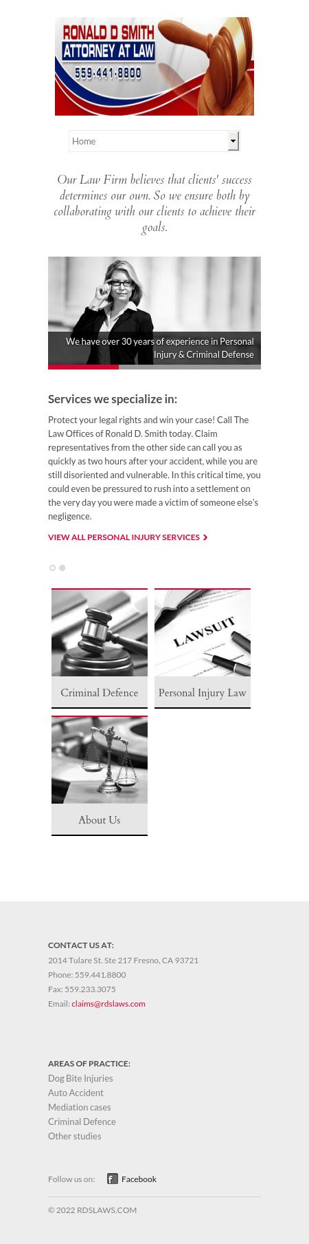 Law Office of Ronald D. Smith - Fresno CA Lawyers