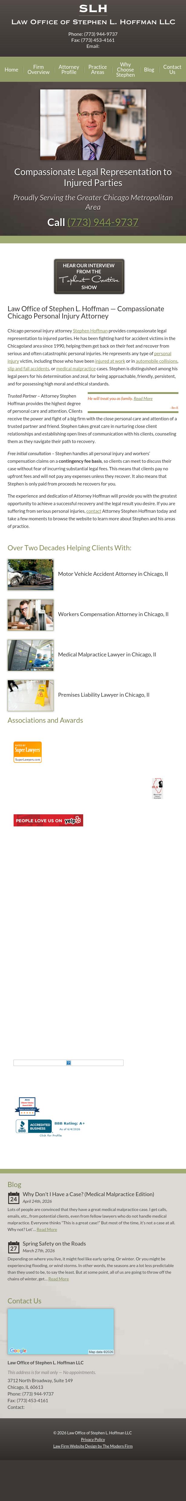Law Office of Stephen L. Hoffman LLC - Chicago IL Lawyers