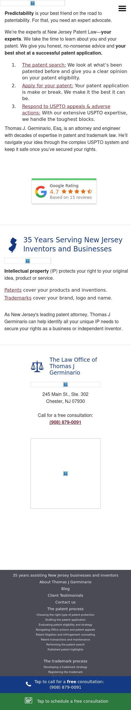 Law Office of Thomas J. Germinario - Chester NJ Lawyers