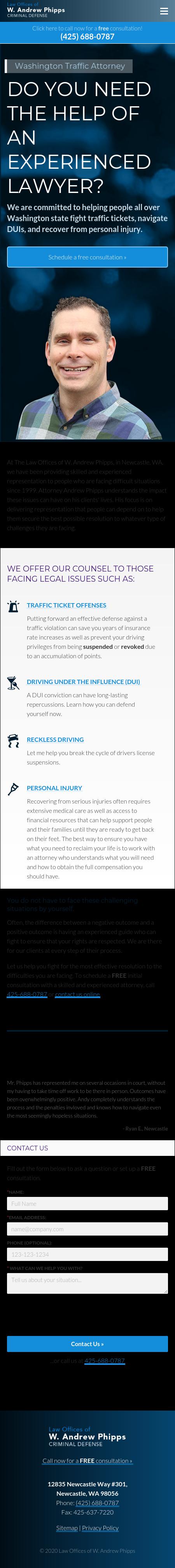 Law Office of W. Andrew Phipps - Bellevue WA Lawyers