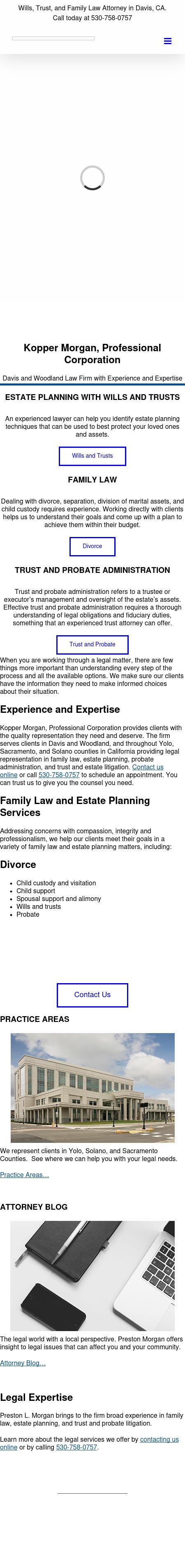 Kopper & Morgan - Davis CA Lawyers