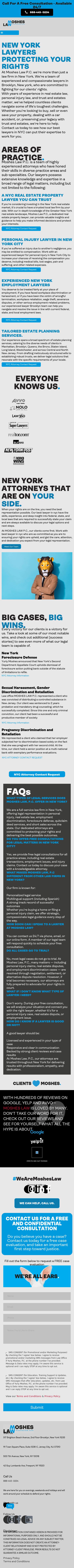 Law office of Yuriy Moshes, P.C. - New York NY Lawyers