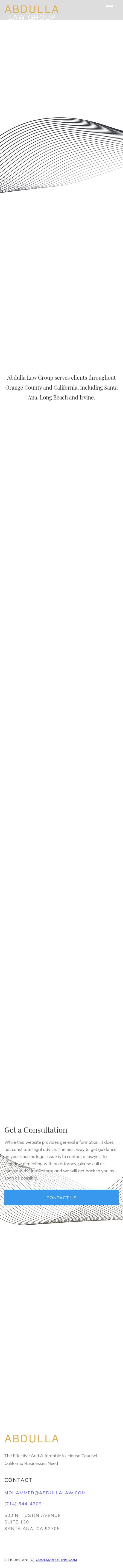 Law Offices Mohammed I. Abdulla - Santa Ana CA Lawyers