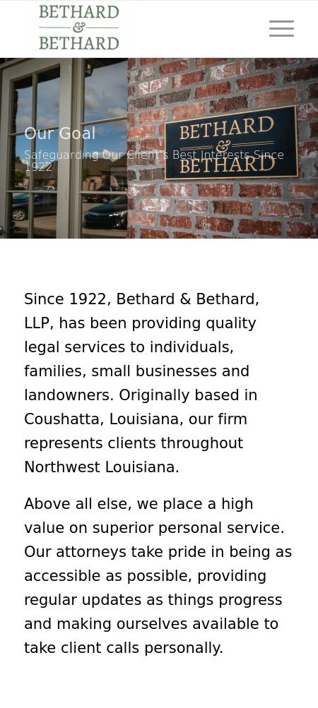 Law Offices of Bethard & Bethard, LLP - Coushatta LA Lawyers